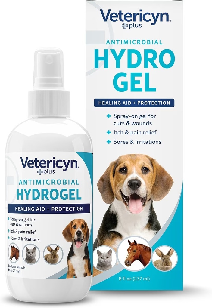 Vetericyn Plus All Animal Antimicrobial Hydrogel Spray