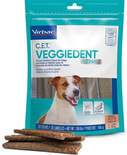 C.E.T. Veggiedent Fr3Sh Tartar Control Chews For Dogs
