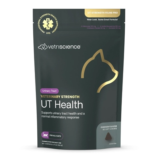 [1904] Vetriscience Veterinary Strength Urinary Tract Health (UT Strength Feline Pro) for Cats